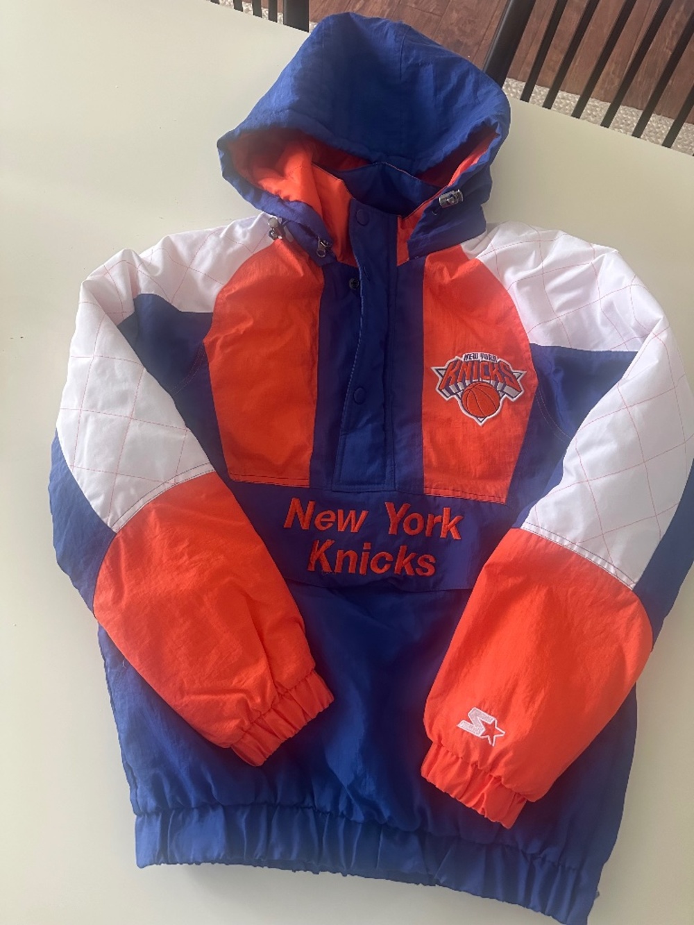 Authentic Knicks starter jacket Men's